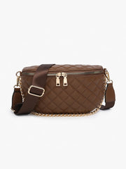 Sylvie Quilted Belt Bag- 3 Colors