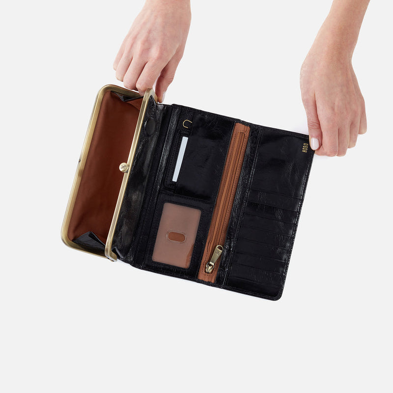 HOBO Rachel Wallet- Black