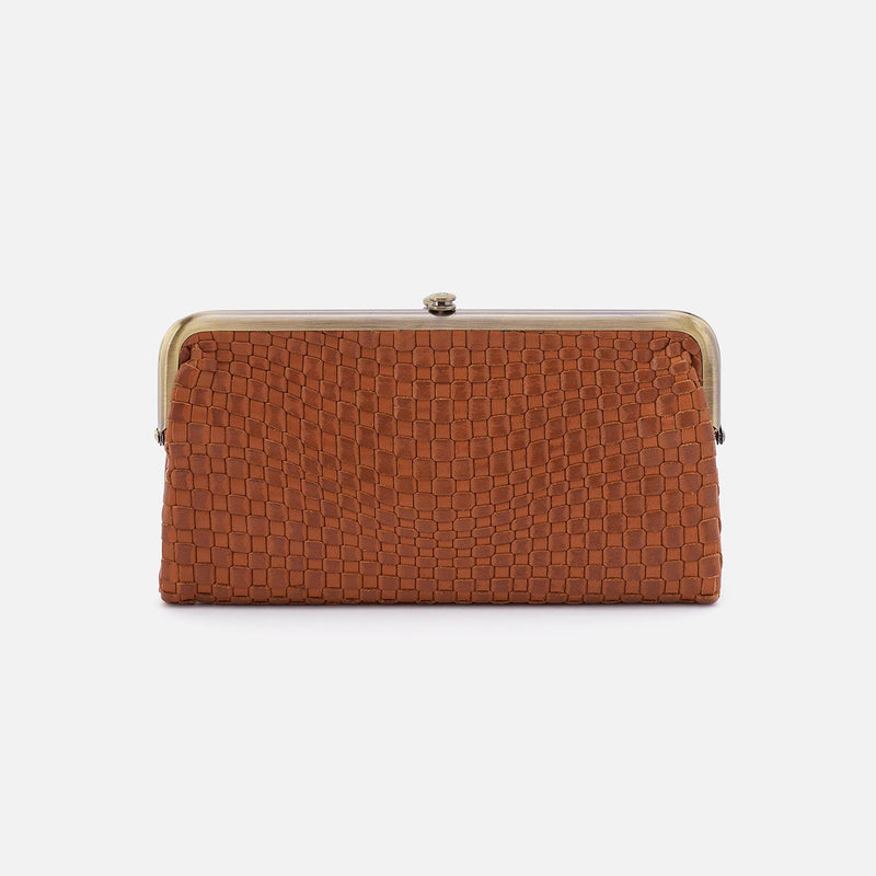 HOBO Lauren Clutch Wallet- Wheat