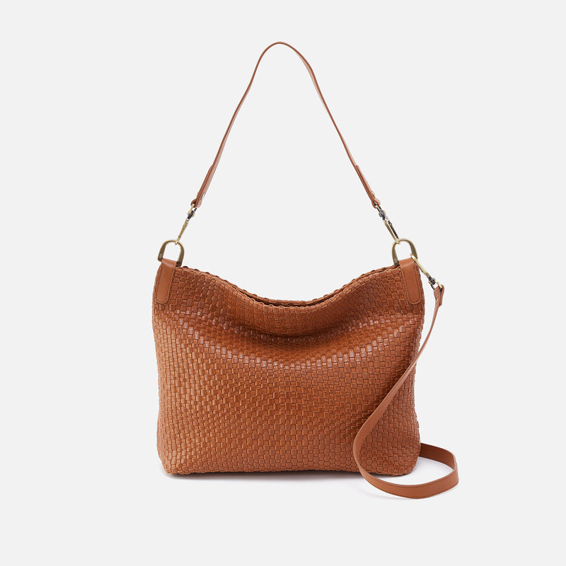 HOBO Pier Shoulder Bag/Crossbody- Wheat