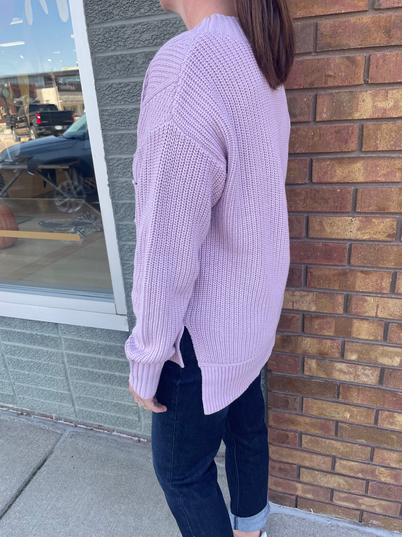 Countryside Cable Knit Sweater- Multiple Colors