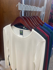 PURE Essence Long Sleeve Bamboo Tee- 7 Colors