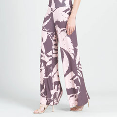 Clara Sun Woo Floral Stem Palazzo Pant