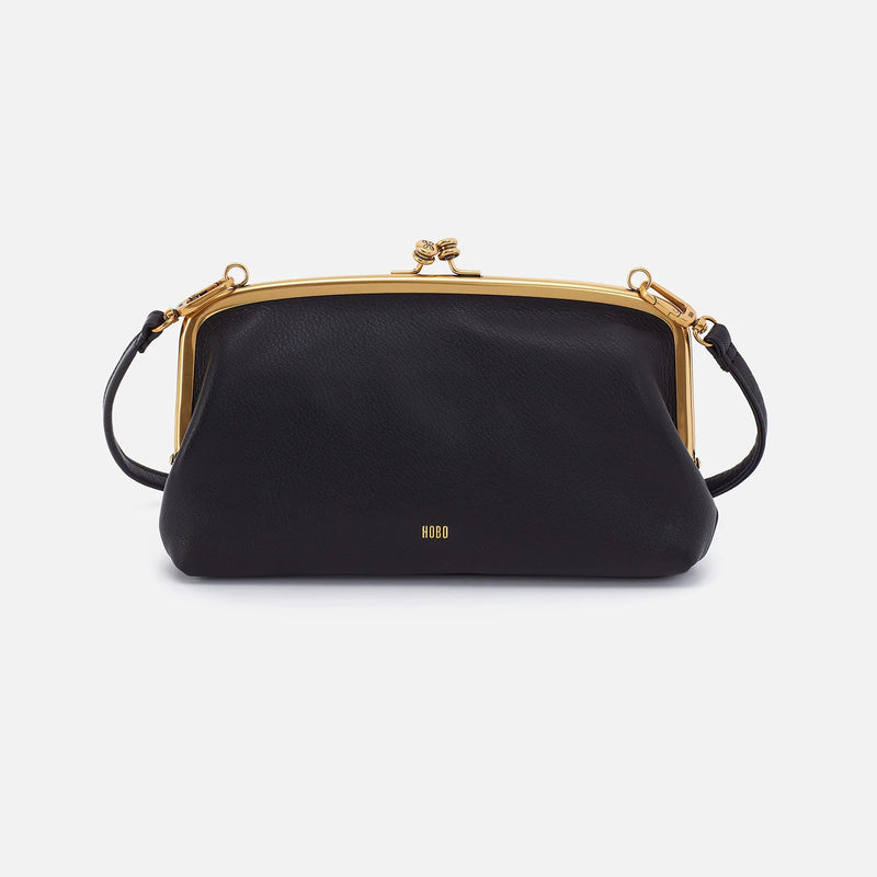 HOBO Cora Sig Crossbody- Black