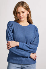 Tribal Textured Knit Crew Neck- 3 Colors!