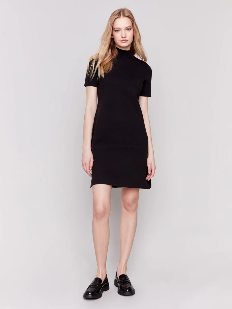 Charlie B. Little Black Sweater Dress