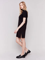 Charlie B. Little Black Sweater Dress