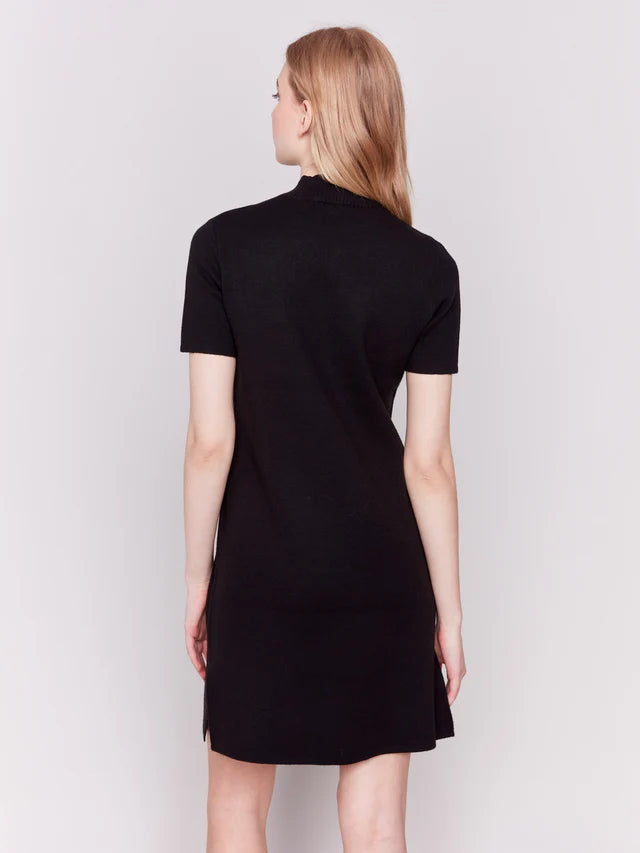 Charlie B. Little Black Sweater Dress