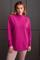 Tribal Funnel Neck Tunic- Multiple Colors