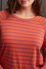 Tribal Grenadine Striped Crew