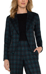 Liverpool Tartan Plaid Blazer